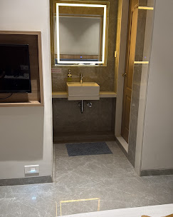 Wheelchair-accessible toilet facility at Kadva Patel Samaj Rajasthan